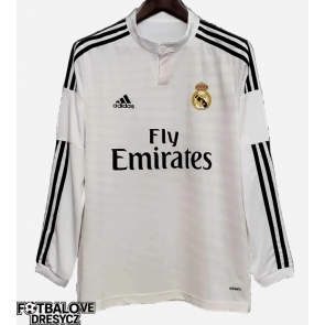 Real Madrid 2014-2015 Retro Domácí Dres Dlouhý Rukáv Real Madrid 2014-2015 Retro Domácí Dres Dlouhý Rukáv